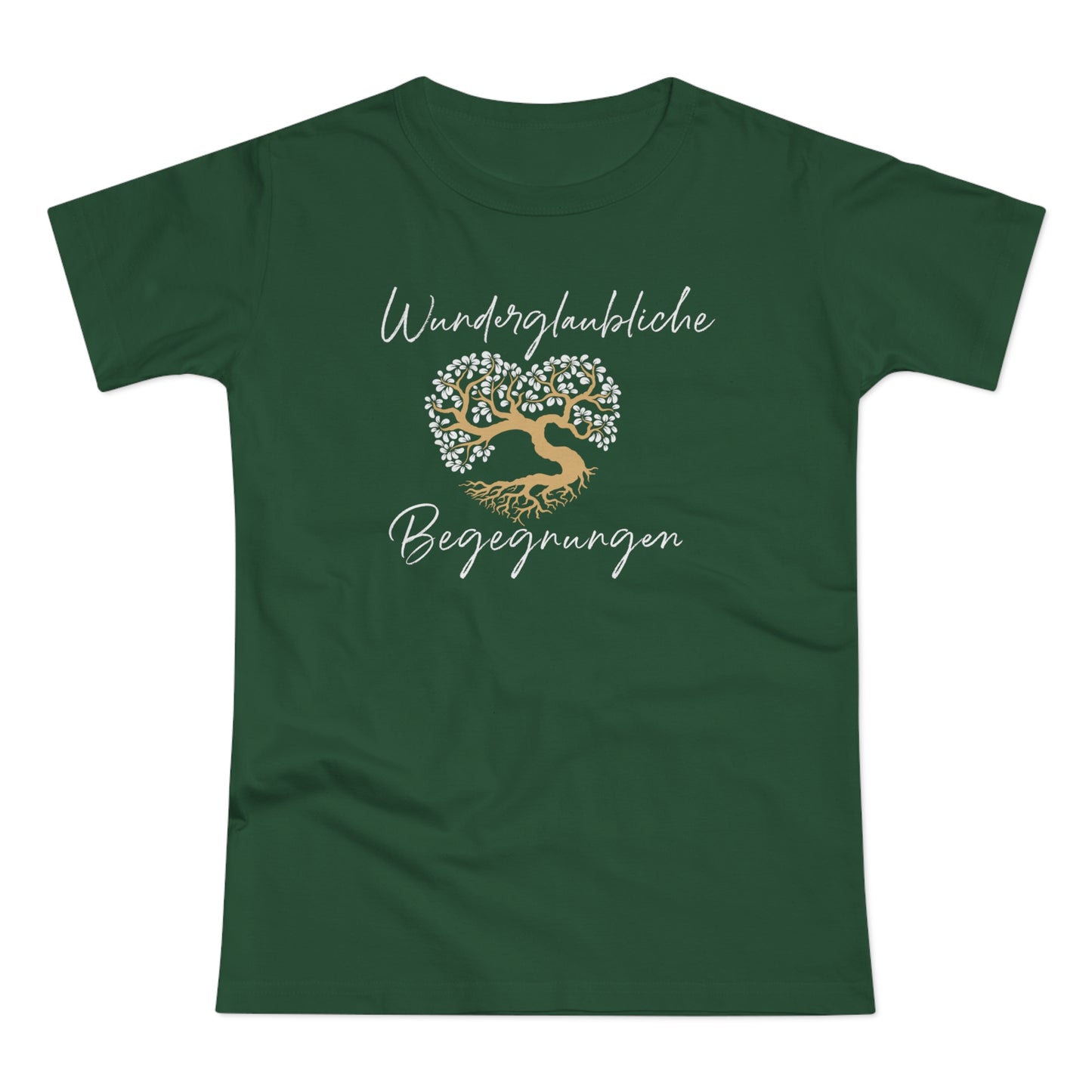 T-Shirt Frauen Single Jersey "Wunderglaubliche Begegnungen"