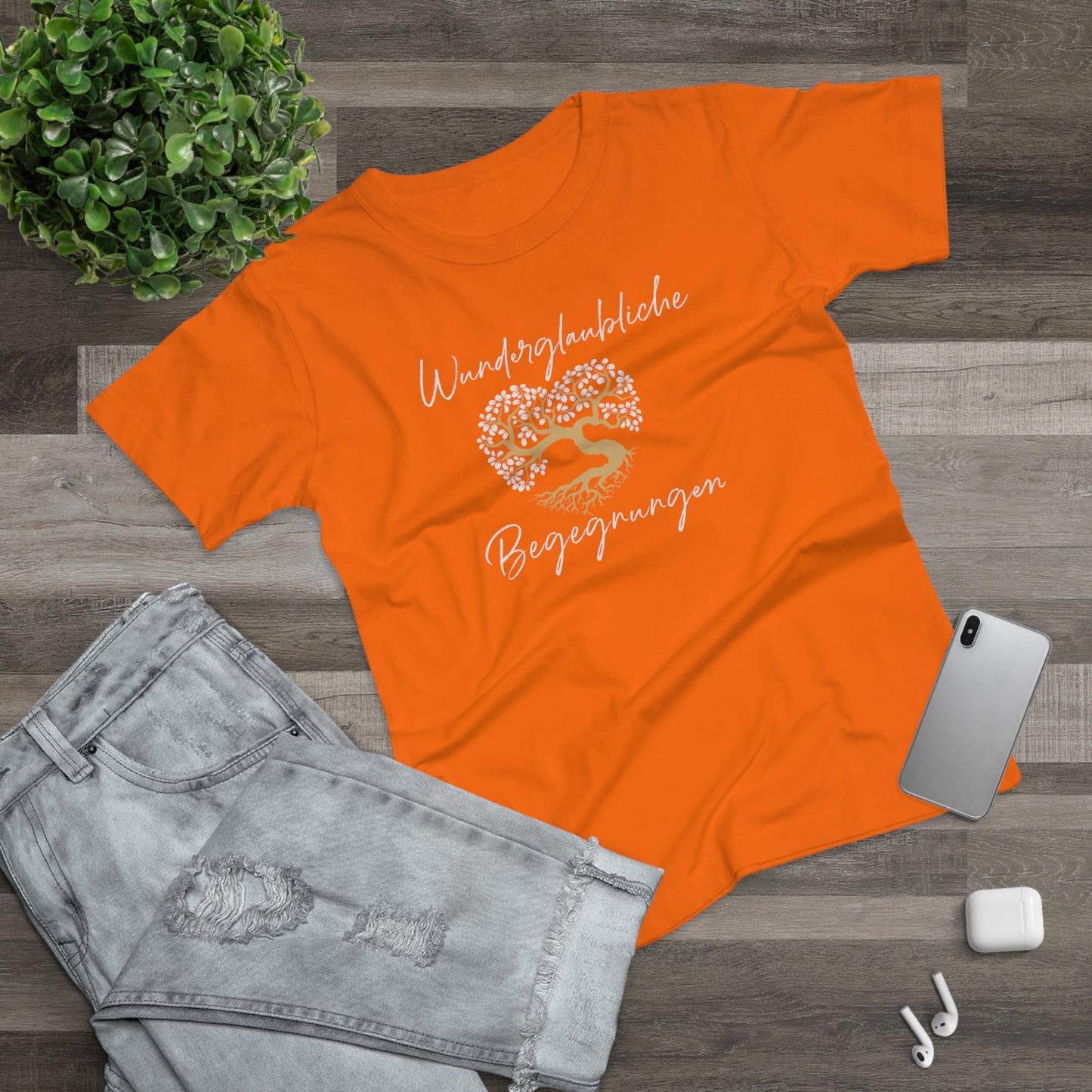 T-Shirt Frauen Single Jersey "Wunderglaubliche Begegnungen"