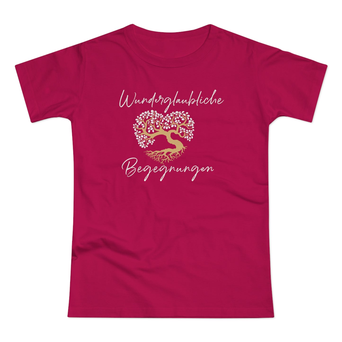 T-Shirt Frauen Single Jersey "Wunderglaubliche Begegnungen"