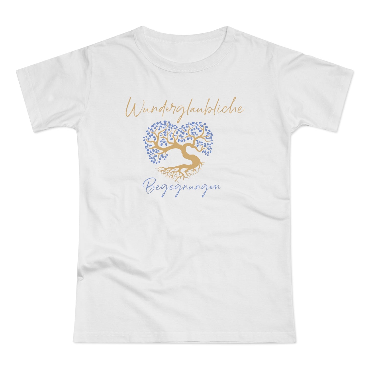 T-Shirt Frauen Single Jersey "Wunderglaubliche Begegnungen"