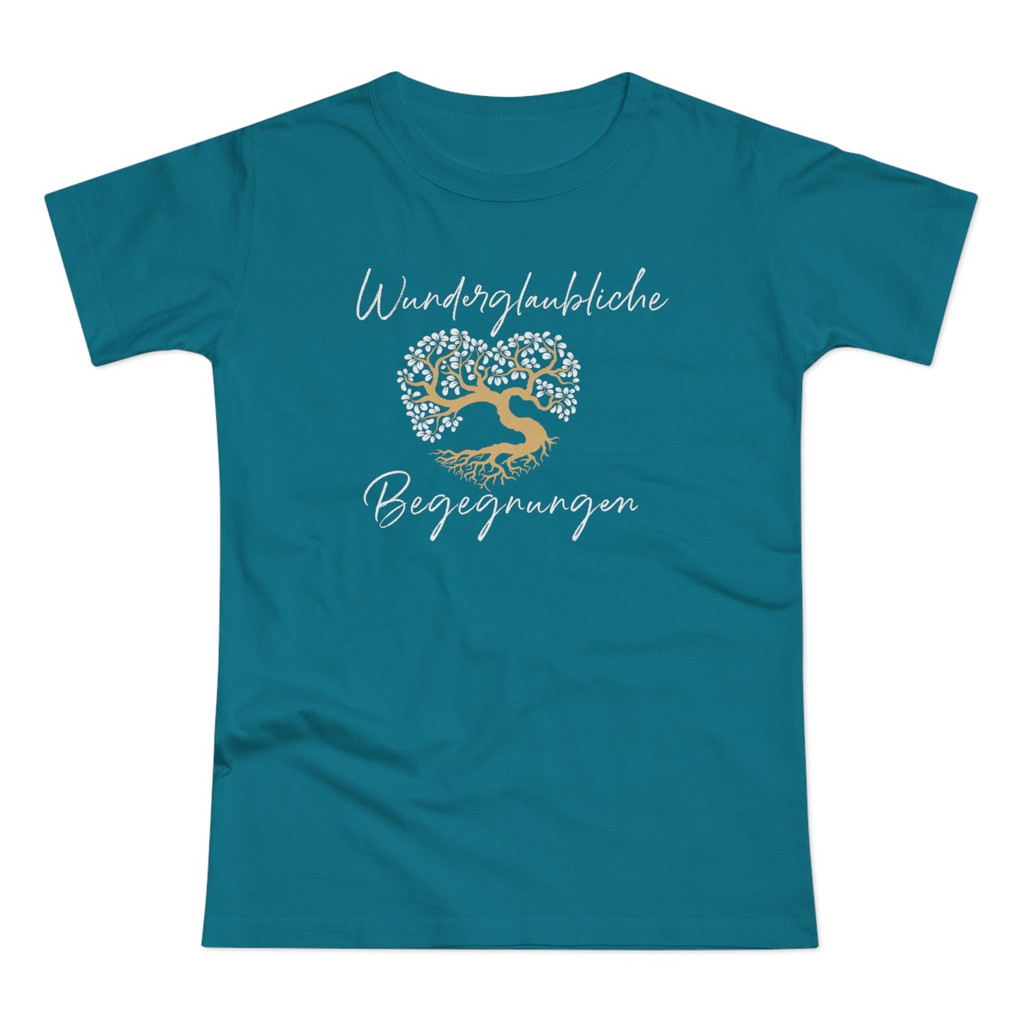 T-Shirt Frauen Single Jersey "Wunderglaubliche Begegnungen"