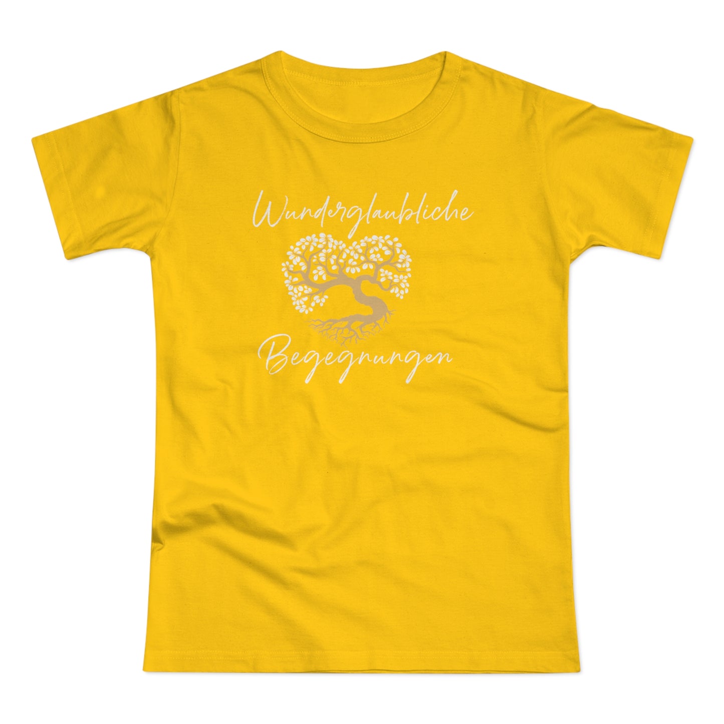 T-Shirt Frauen Single Jersey "Wunderglaubliche Begegnungen"