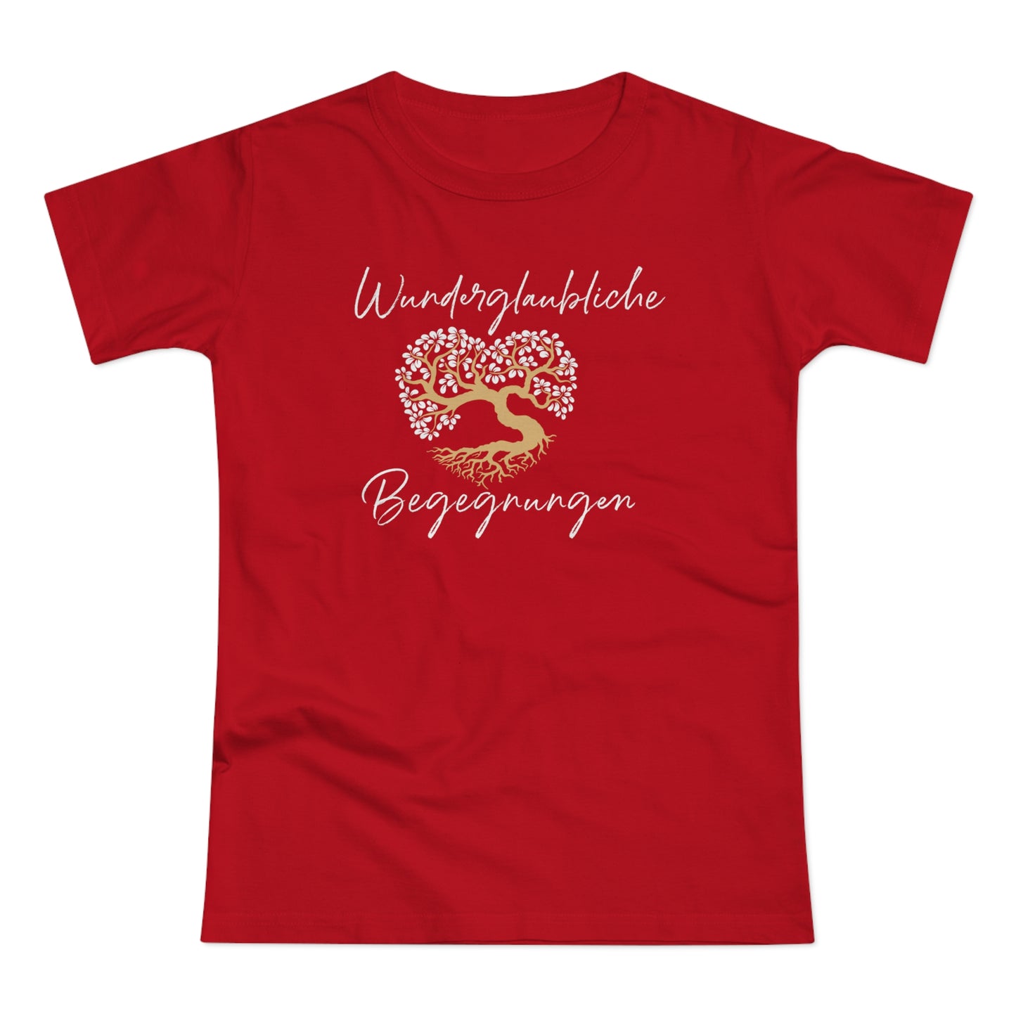 T-Shirt Frauen Single Jersey "Wunderglaubliche Begegnungen"