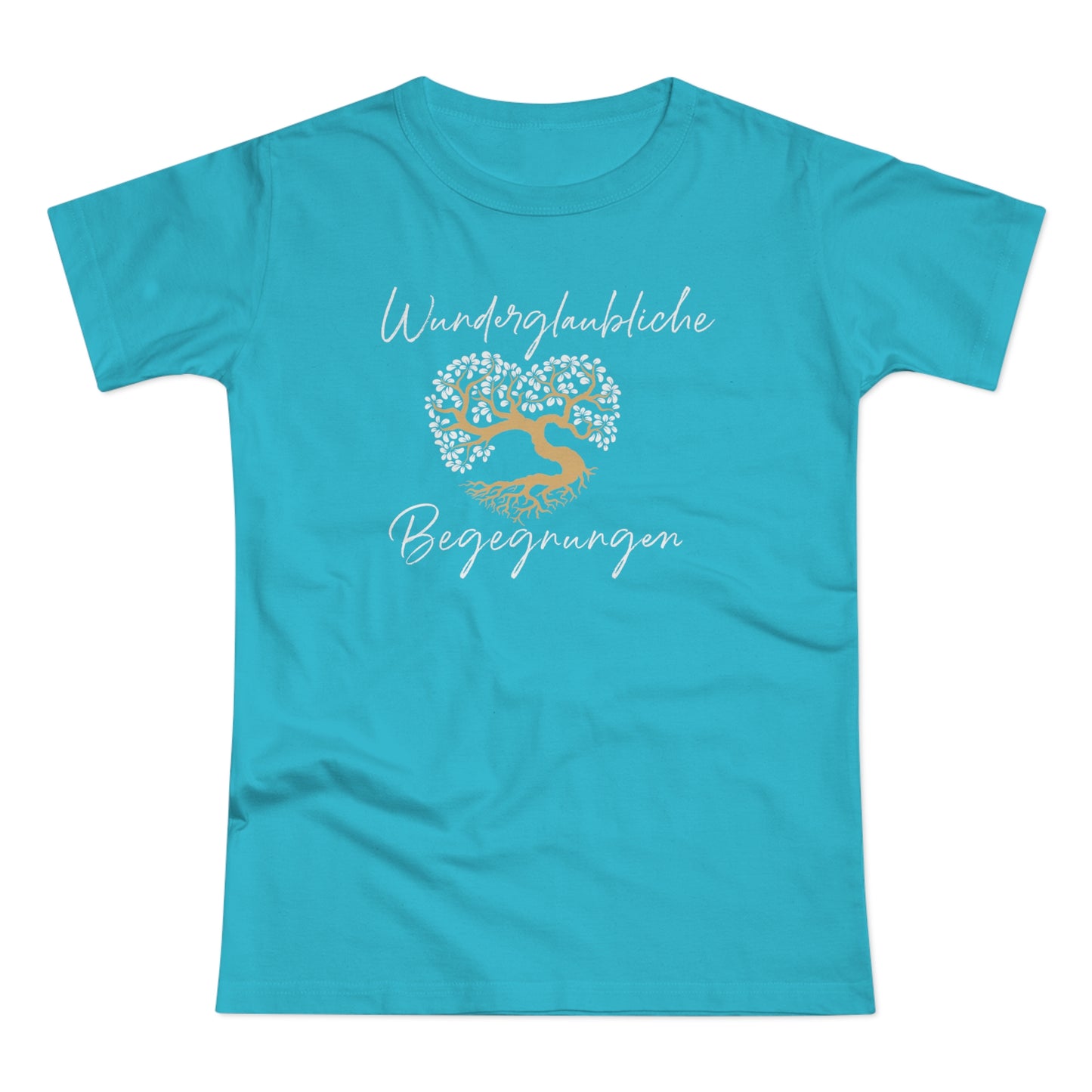 T-Shirt Frauen Single Jersey "Wunderglaubliche Begegnungen"