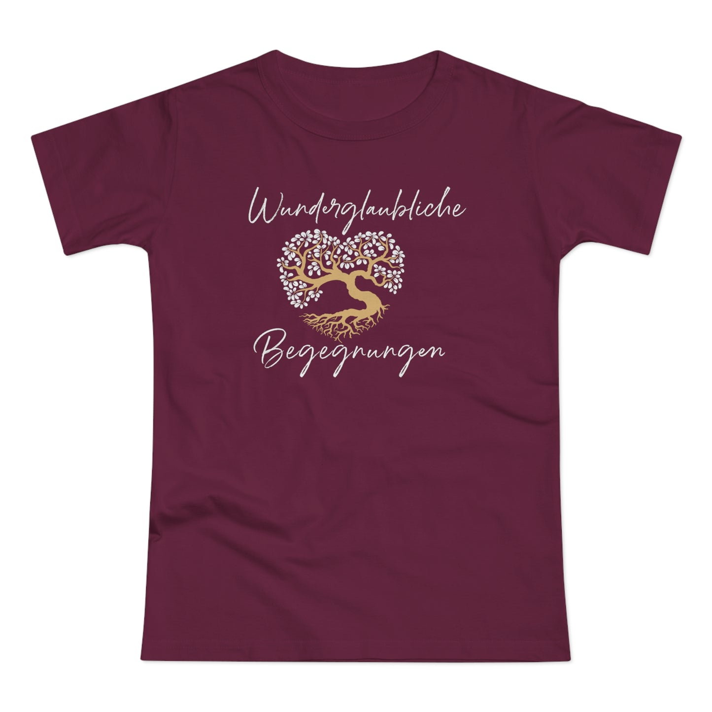 T-Shirt Frauen Single Jersey "Wunderglaubliche Begegnungen"
