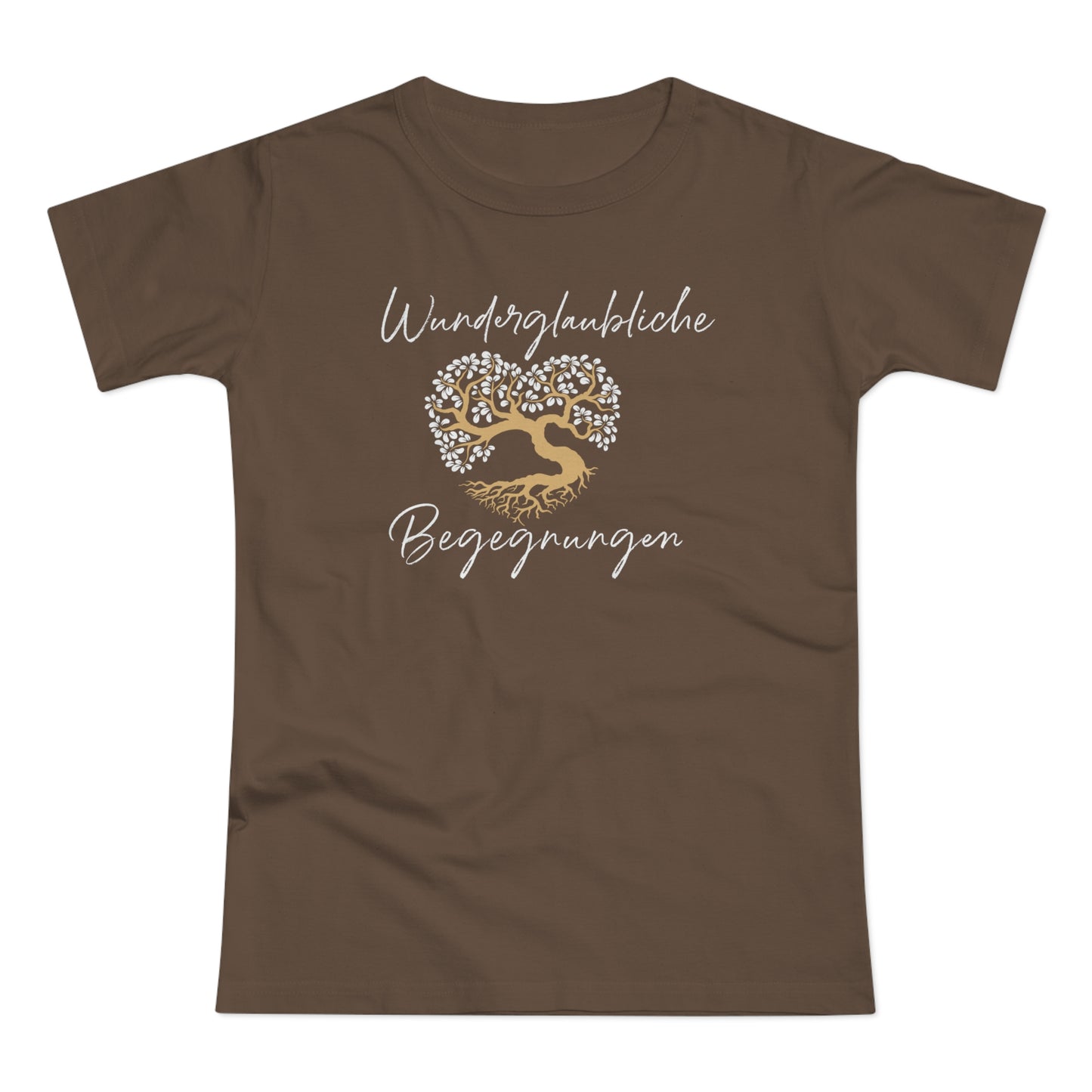 T-Shirt Frauen Single Jersey "Wunderglaubliche Begegnungen"