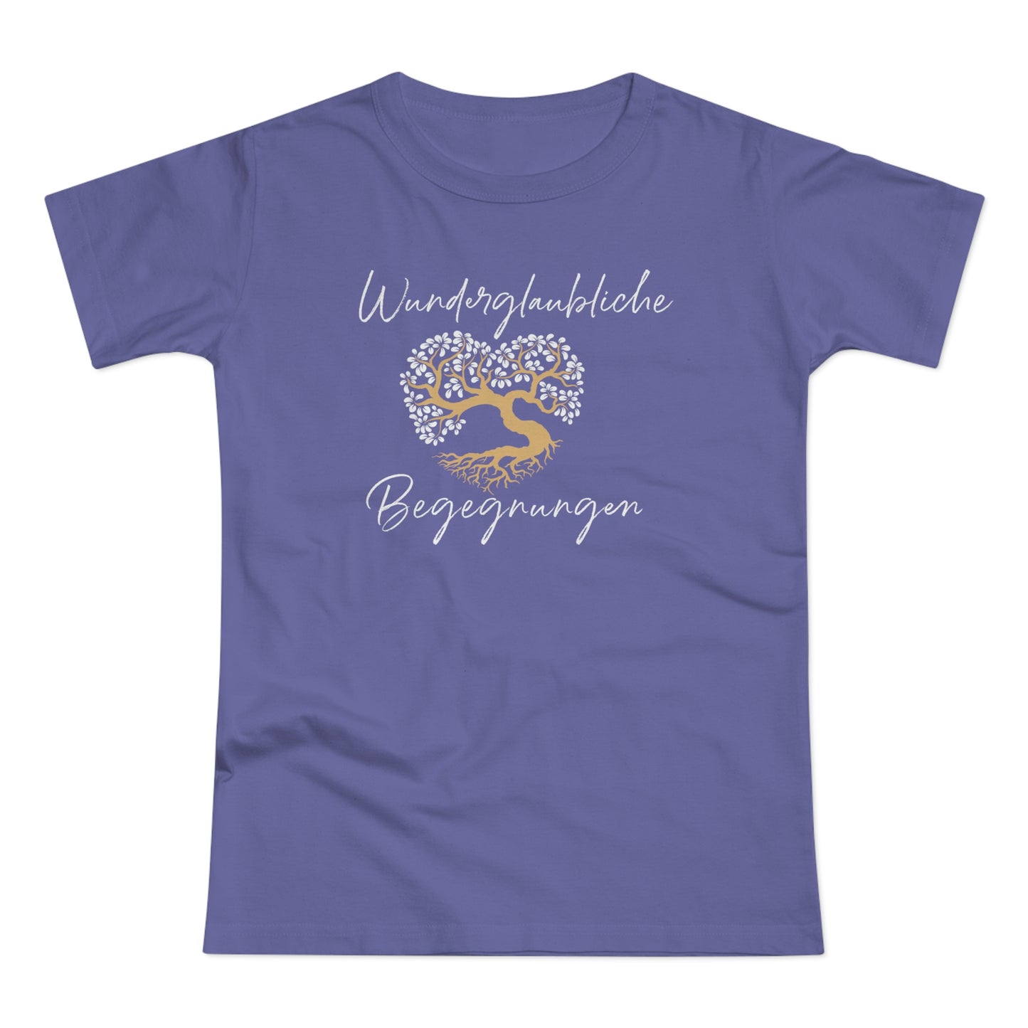 T-Shirt Frauen Single Jersey "Wunderglaubliche Begegnungen"