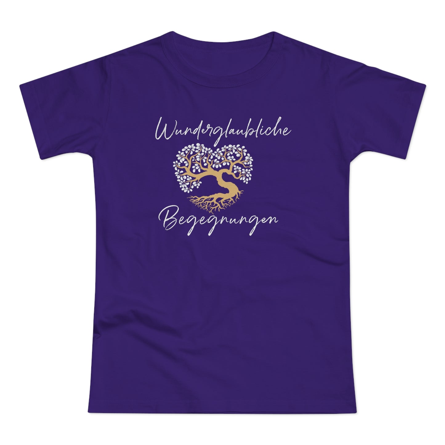 T-Shirt Frauen Single Jersey "Wunderglaubliche Begegnungen"