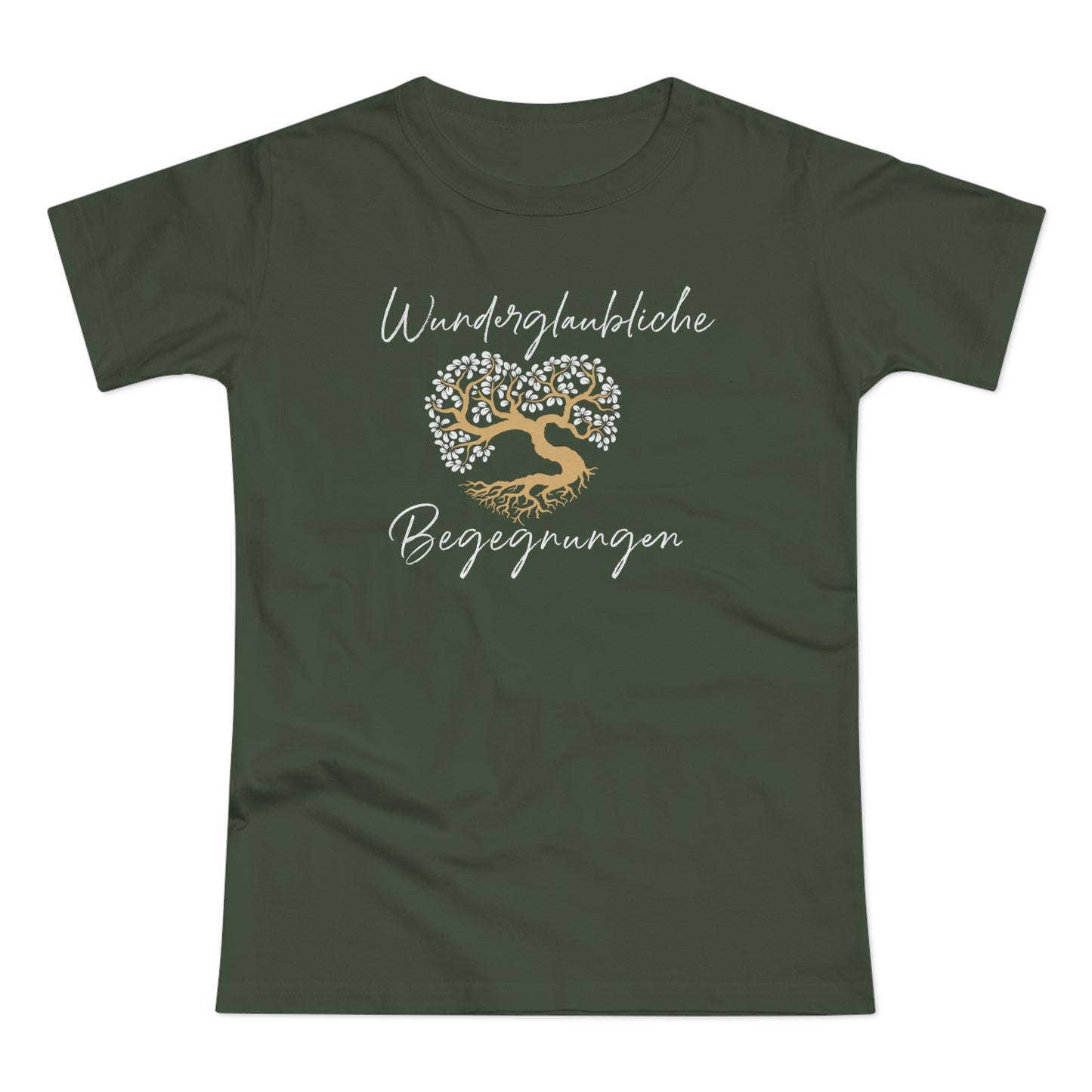 T-Shirt Frauen Single Jersey "Wunderglaubliche Begegnungen"