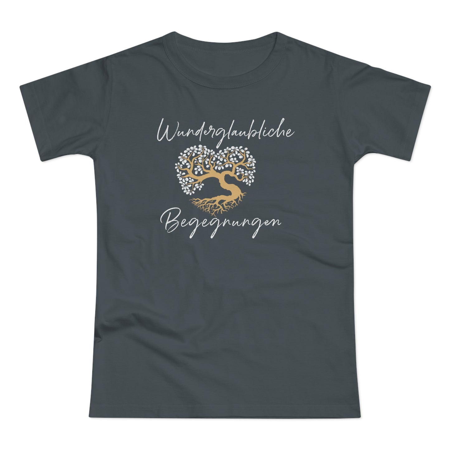 T-Shirt Frauen Single Jersey "Wunderglaubliche Begegnungen"