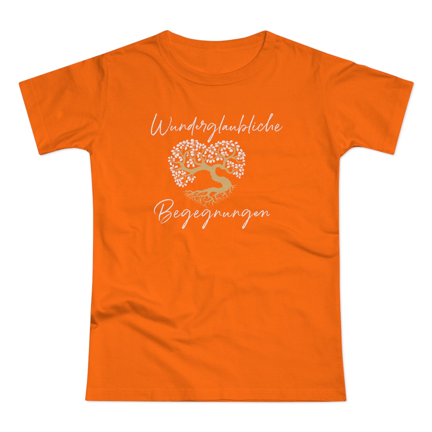 T-Shirt Frauen Single Jersey "Wunderglaubliche Begegnungen"