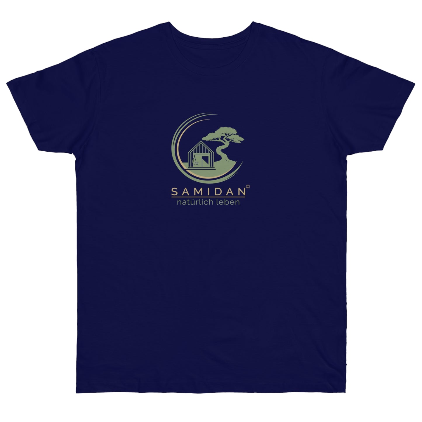 T-Shirt Herren Single Jersey "SAMIDAN mit Slogan"