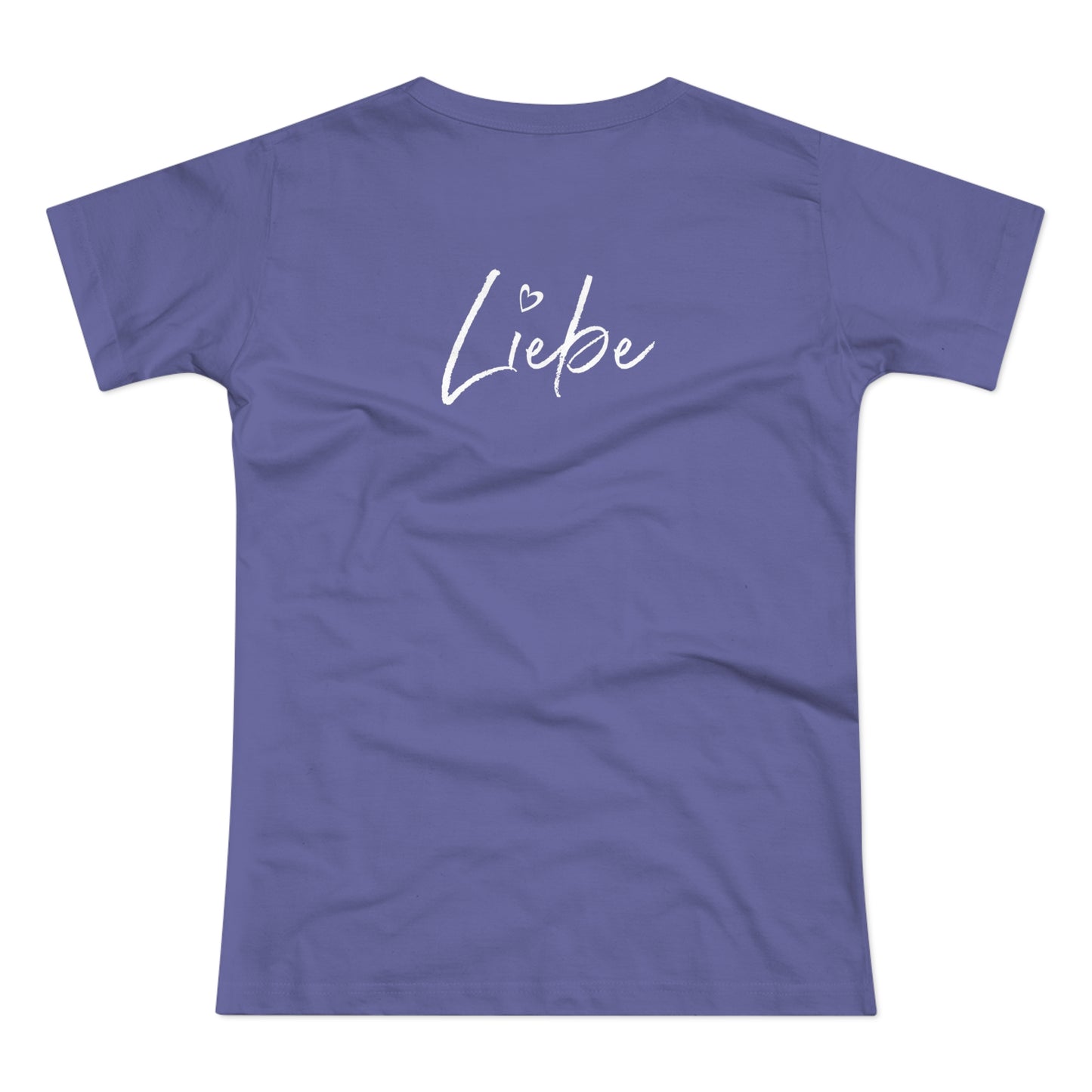 T-Shirt Frauen Single Jersey "Ich bin Liebe"