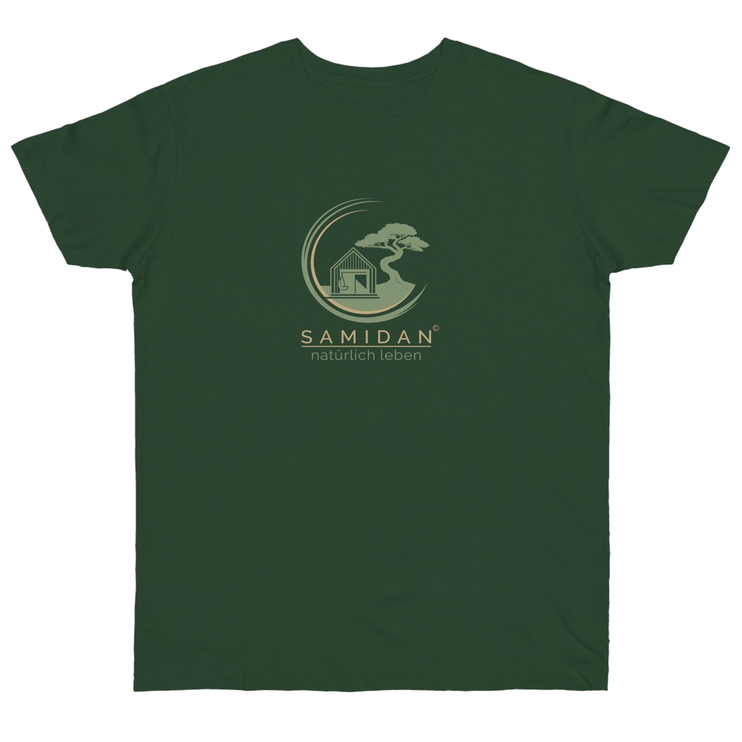 T-Shirt Herren Single Jersey "SAMIDAN mit Slogan"
