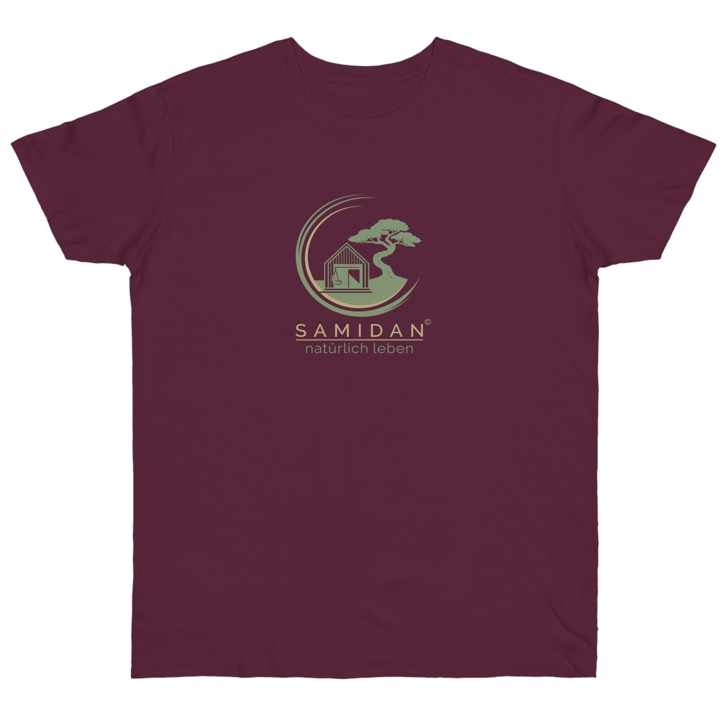 T-Shirt Herren Single Jersey "SAMIDAN mit Slogan"