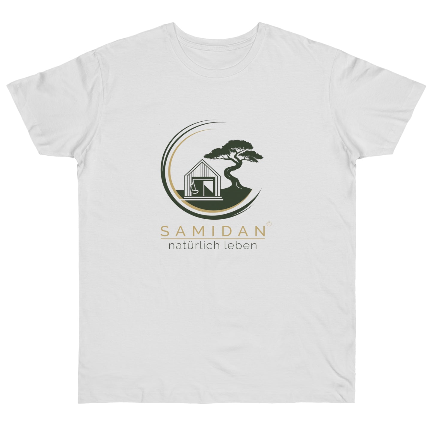 T-Shirt Herren Single Jersey "SAMIDAN mit Slogan"