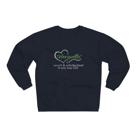 Sweatshirt Unisex Crew Neck "Herzwelle - Baum des Lebens"