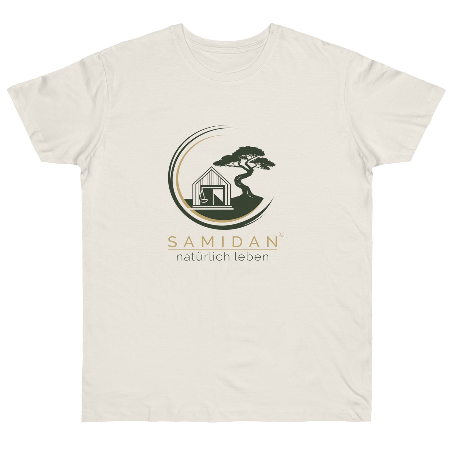 T-Shirt Herren Single Jersey "SAMIDAN mit Slogan"