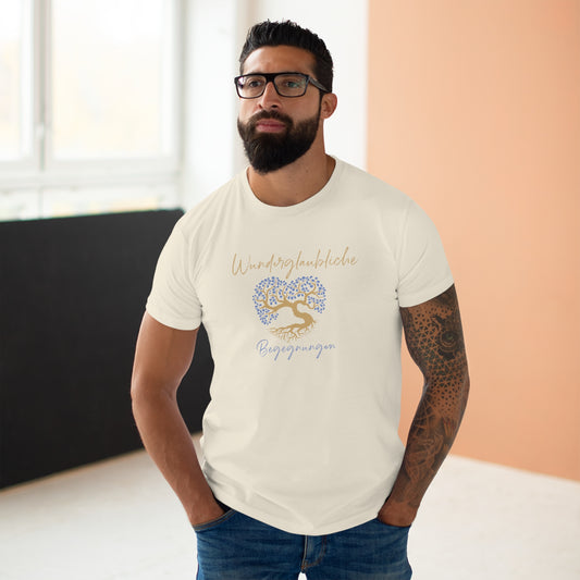 T-Shirt Herren Single Jersey "Wunderglaubliche Begegnungen"