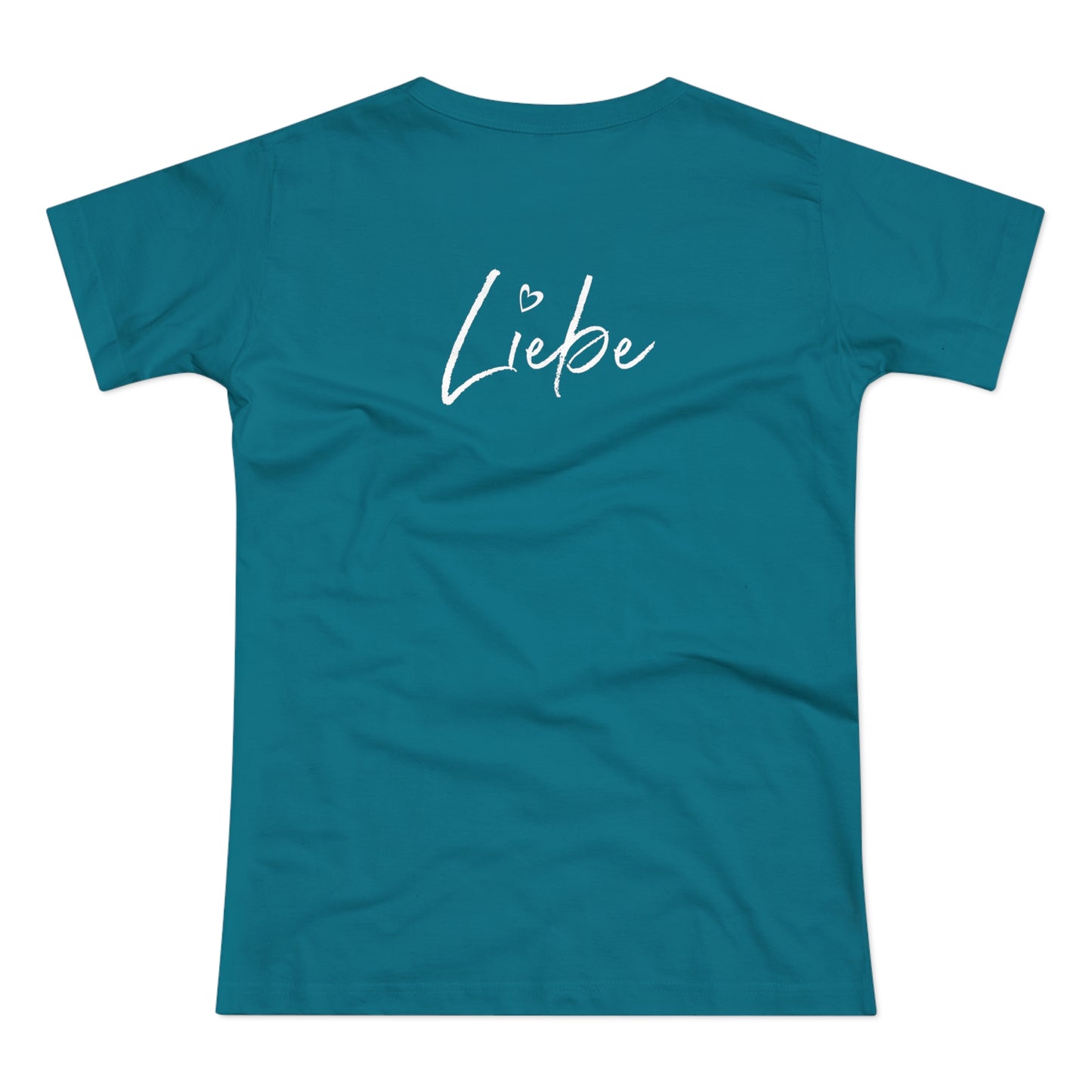 T-Shirt Frauen Single Jersey "Ich bin Liebe"