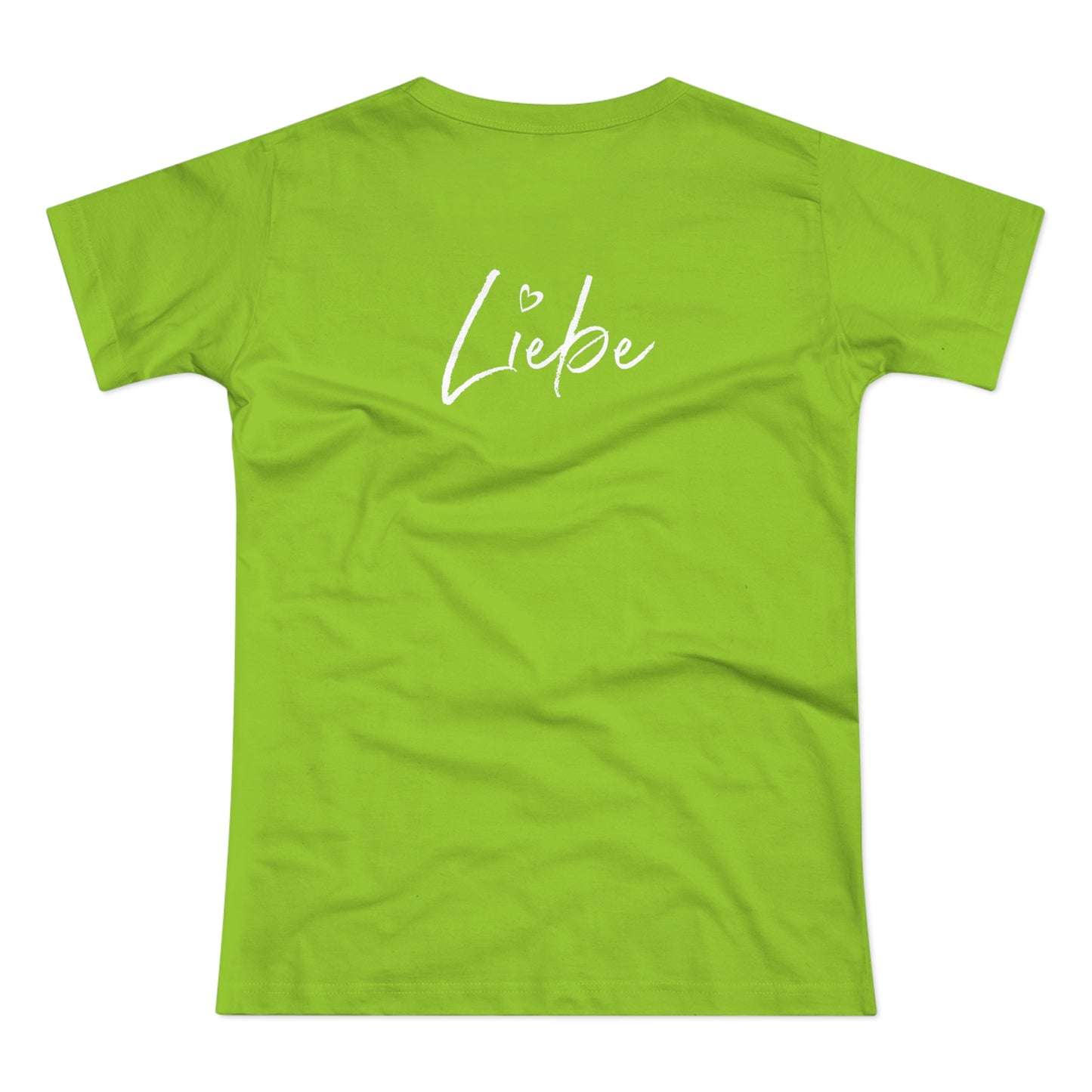 T-Shirt Frauen Single Jersey "Ich bin Liebe"