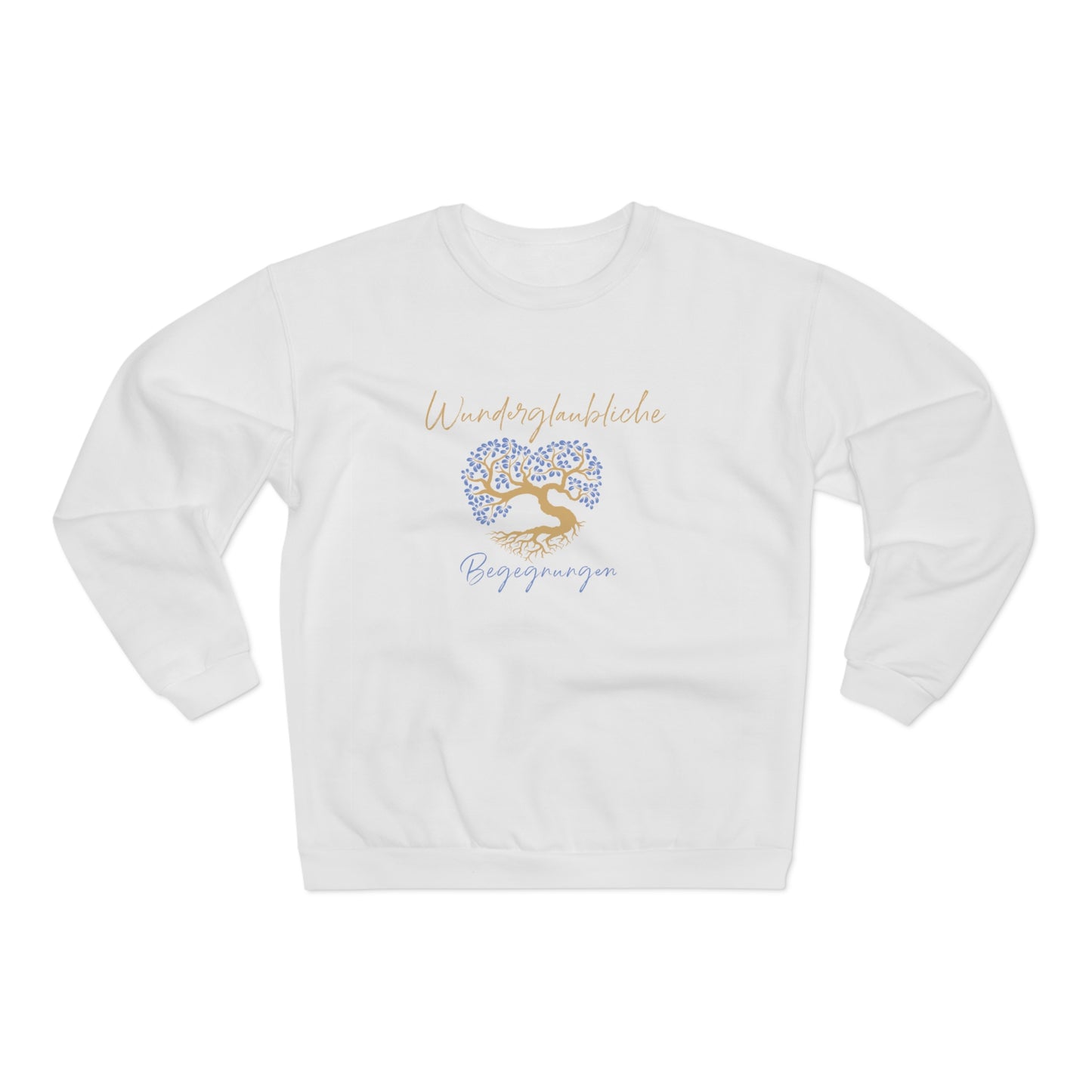 Sweatshirt Unisex Crew Neck "Wunderglaubliche Begegnungen"