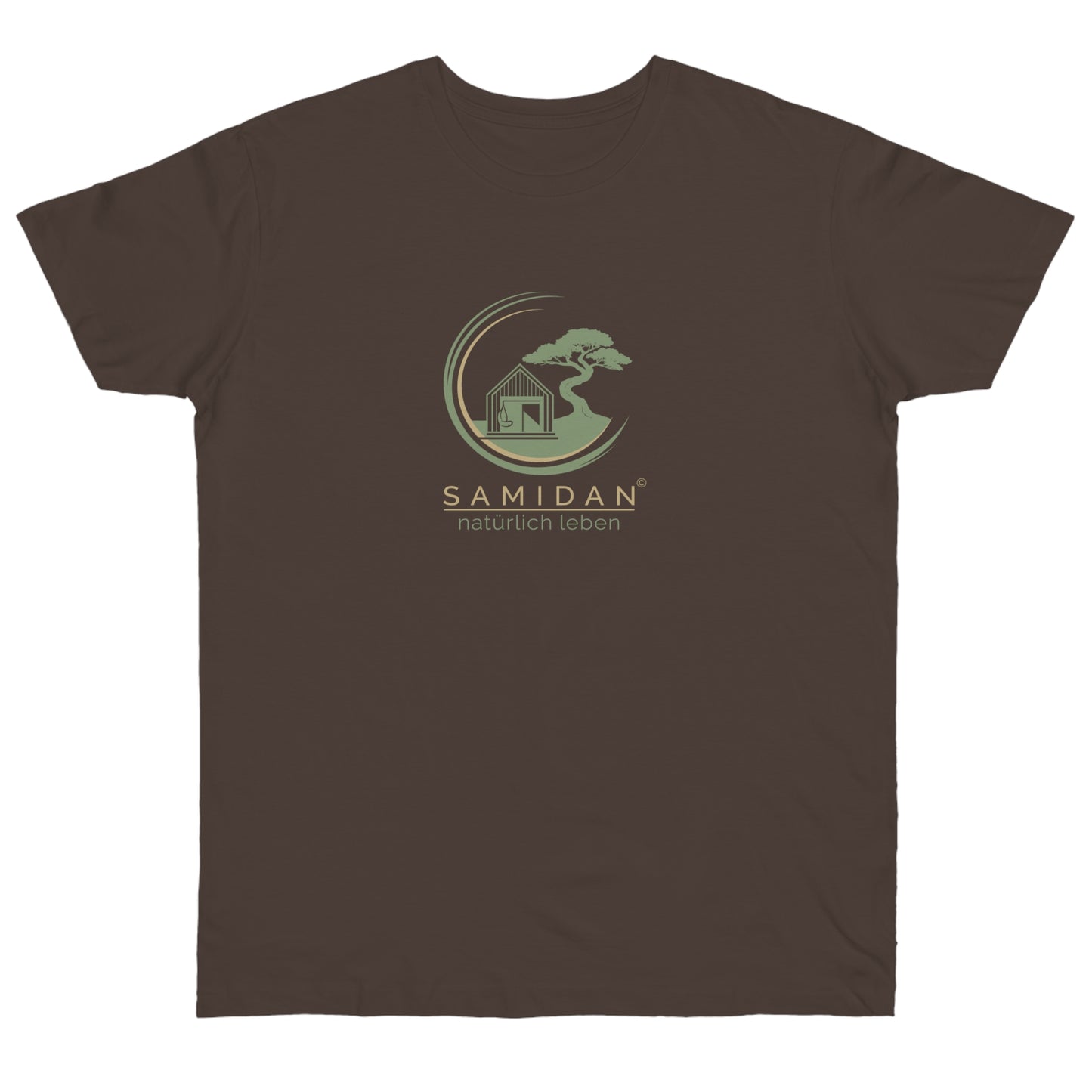 T-Shirt Herren Single Jersey "SAMIDAN mit Slogan"