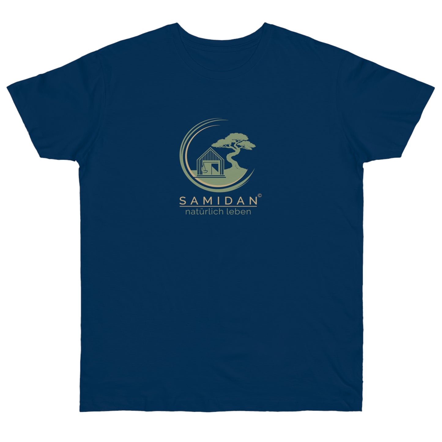 T-Shirt Herren Single Jersey "SAMIDAN mit Slogan"