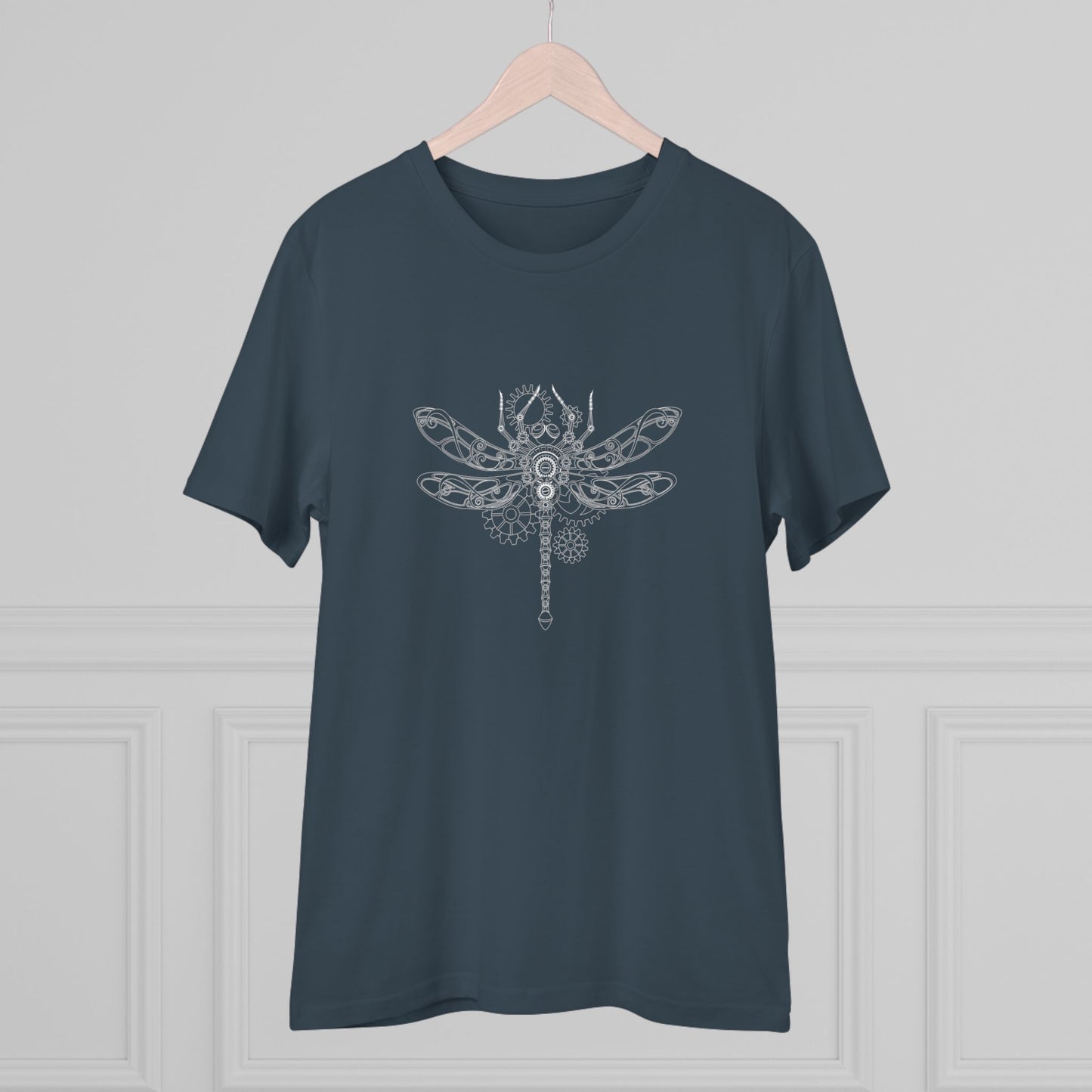 T-Shirt Unisex Organic Creator "Libelle - Magnetwelle"